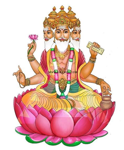 Who Is Lord Brahmahow Brahma Was Born
