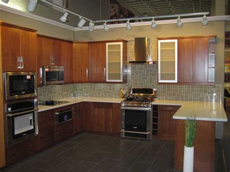 If you crave modern kitchen cabinets with sleek, clean look and subtle, wood stain, take a look at concord elegant style by cnc in nutmeg finish. Honey Cherry Concord | Kitchen, Frameless cabinets
