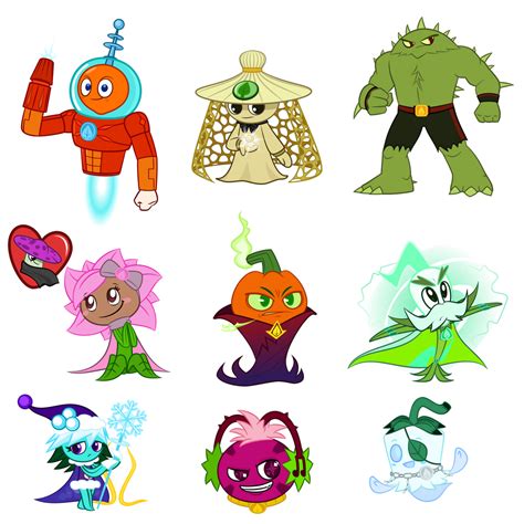 Pvz Heroes Oc Collection 6 Final By Ngtth On Deviantart