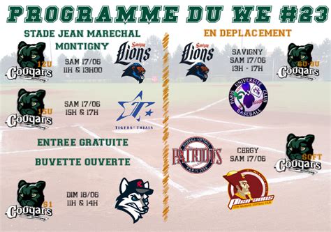 Votre Week End Cougars 24 Site Officiel Des Cougars De Montignysite