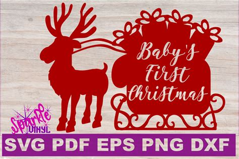 Download 278 Babys First Christmas Svg Free Svg File For Diy Machine