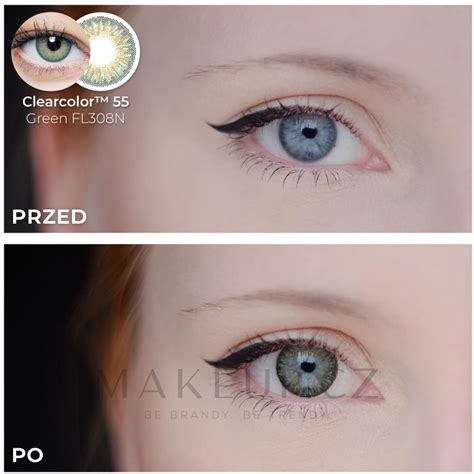 Clearlab Clearcolor Barevn Kontaktn O Ky Zelen Ks Makeup Cz