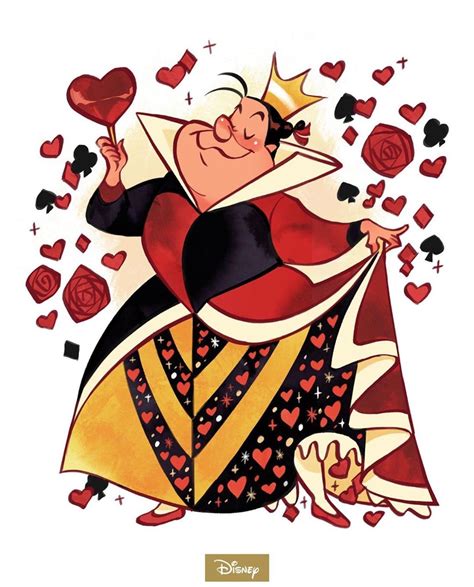 Queen Of Hearts Alice In Wonderland Characters Queen Of Hearts