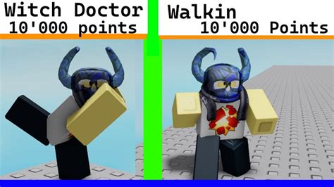 Witch Doctor And Walkin Emotes Showcase Item Asylum Roblox Youtube