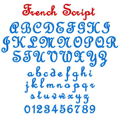 French Script