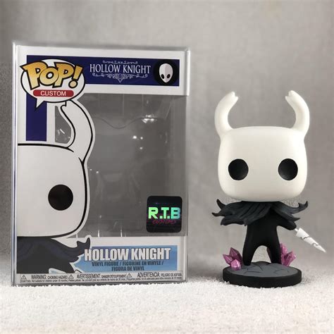 Custom Pop Hollow Knight Finally Finished The Box For This Guy
