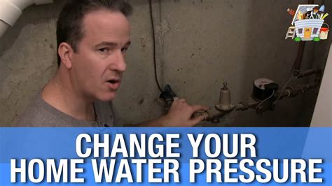 How To Boost Water Pressure In My House Household Water Pressure