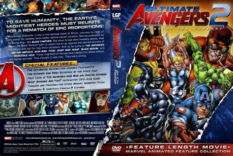 Ultimate Avengers Rise Of Panther Formato Dvd