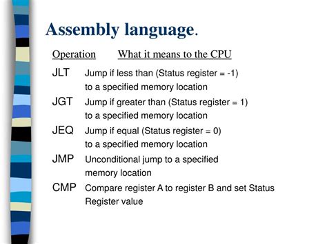 Ppt Assembly Language Programming Powerpoint Presentation Free