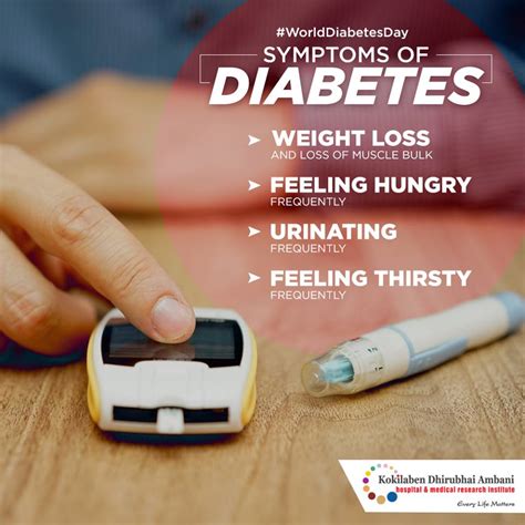 Symptoms Of Diabetes Health Tips From Kokilaben Hospital