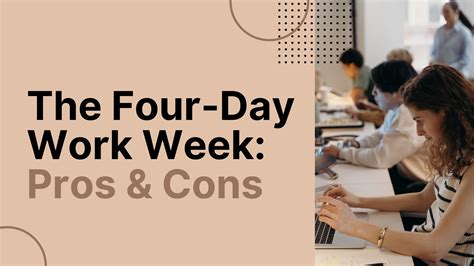 The Four Day Work Week Pros And Cons Shortlister