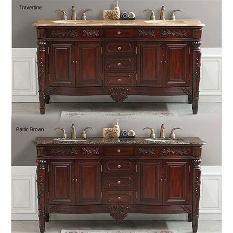 70 length and 18 1/2 depth and 29 1/4 height (from floor to top of sink). Othella 67-inch Double Sink Bathroom Vanity - 11194877 ...