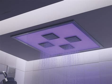 Run Power Clean Kohler Steam Shower Led Shower Ambient Colored Lights