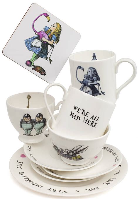 Alice In Wonderland Fine Bone China Mug By Mrs Moore