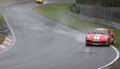 Porsche 911 Gt3 Rs Pdk Rental Crashes On Nurburgring Delivers Painful