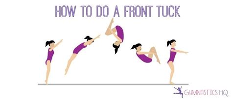 How To Do A Front Tuck Drills And Exercises To Help You Learn