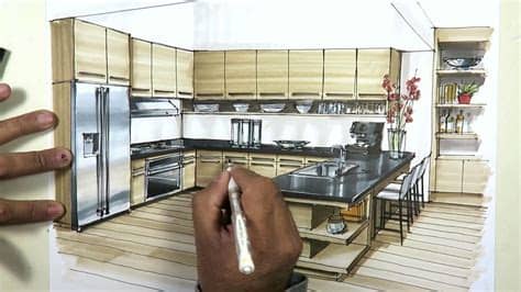 Founded with the goal of providing world class services in the industry, st. kitchen sketch with markers - YouTube