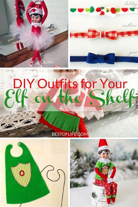 Maybe you would like to learn more about one of these? DIY Elf on The Shelf clothes can help spark that creativity that you need to have fun again plus ...