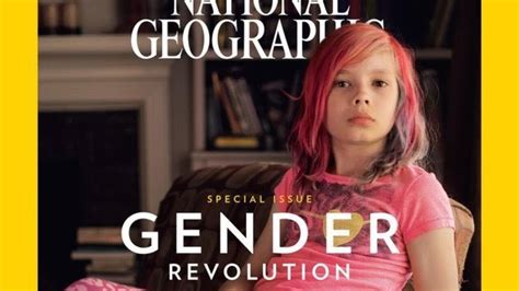 Une Fillette De Ans Transgenre En Une Du National Geographic