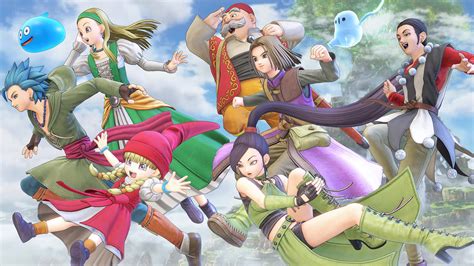 Download Dragon Quest Echoes Of An Elusive Age Poster Wallpaper Wallpapers Com