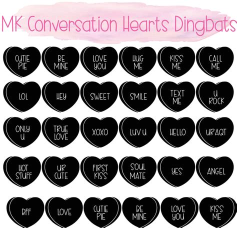 0 Result Images Of Blank Conversation Hearts Png Png Image Collection