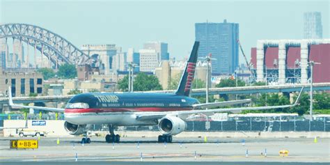 Trumps Private Plane Clipped In Parking Mishap At Laguardia