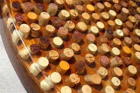 Handmade Resin Wine Cork Table Diy Before Its News Wine Cork