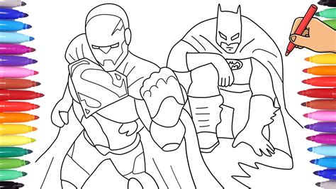 Today we have some batman coloring pages to add to your coloring collection! SUPERMAN x BATMAN COLORING PAGES - COLORING BATMAN VS ...