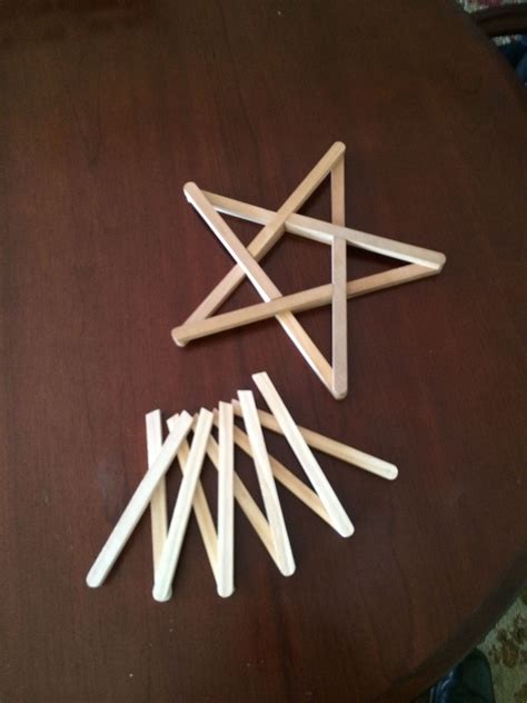 Expandable Wooden Star Trivets
