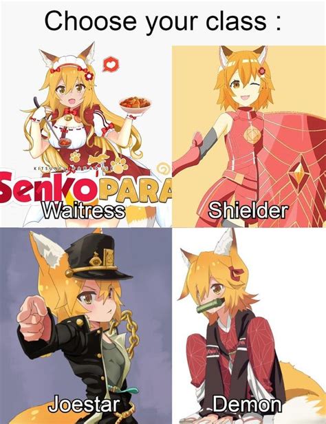 Choose Your Senko Animemes Anime Memes Funny Anime Funny Anime Memes