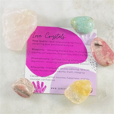 Healing Crystals For Love Crystal Rose Crystal Grid Energy Stones