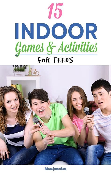 Top 15 Fun Indoor Games And Activities For Teens Activities For Teens