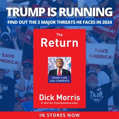 Dick Morris New Book Says Trump Is Running And Reveals What Hell Do More Info