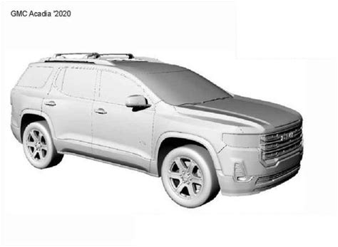 GMC Acadia 2020 3D Model 72836 Model COPY Default