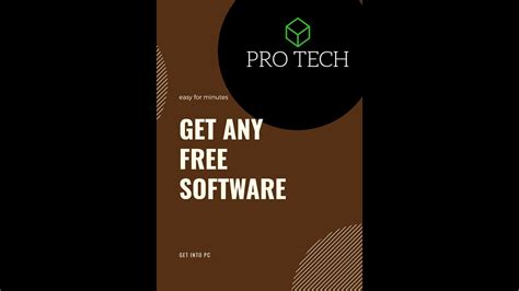 Download Any Software For Freepro Tech Youtube