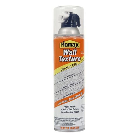 Homax 20 Oz Wall Orange Peel Low Odor Water Based Spray Texture 4092