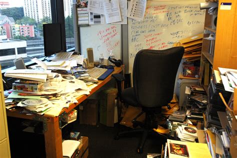 Cluttered Office Captured Clutter