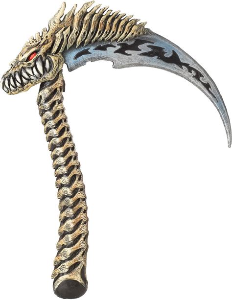 Demon Grim Reaper Scythe Weapon Costume Accessory Clothing