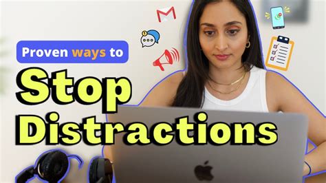 How To Avoid Distractions And Stay Focused 8 Ways To Become Distraction Proof Youtube