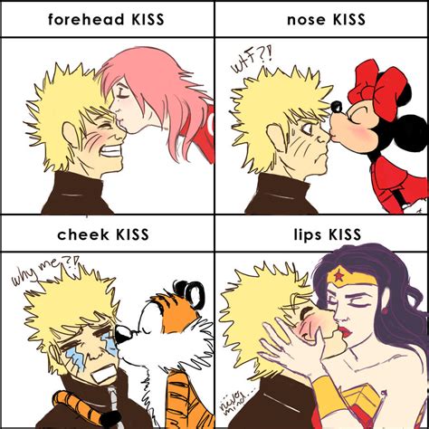 Kiss Meme Naruto By Theporkchop On Deviantart