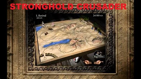 Stronghold Crusader Hd Gameplay Crusader Maps 1 Rts Youtube