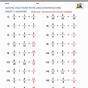 Finding The Common Denominator Worksheets