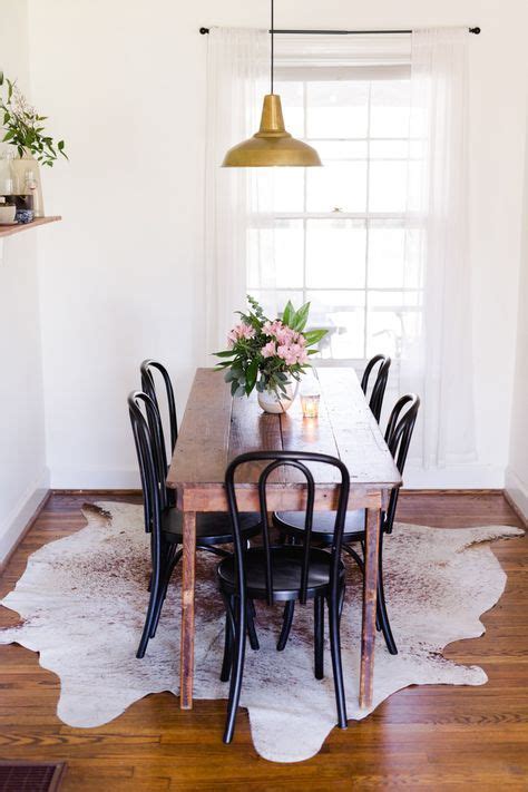 Check spelling or type a new query. Cowhide Rugs | Under the dining table there's always a rug ...