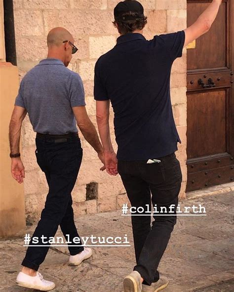 colin firth on instagram “new colin firth in italy with stanley tucci colinfirth stanleytucci”