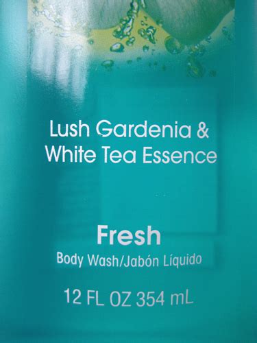 Tea With Friends Caress Emerald Rush Body Wash With Lush Gardenia And