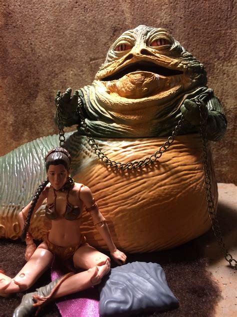 Jabba The Hutt And His New Slave Star Wars Black Series Sd Flickr