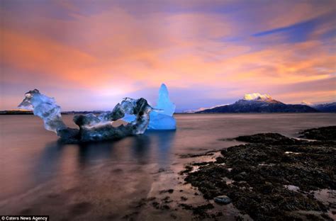 Fire And Ice Beachcomber Captures Stunning Natural