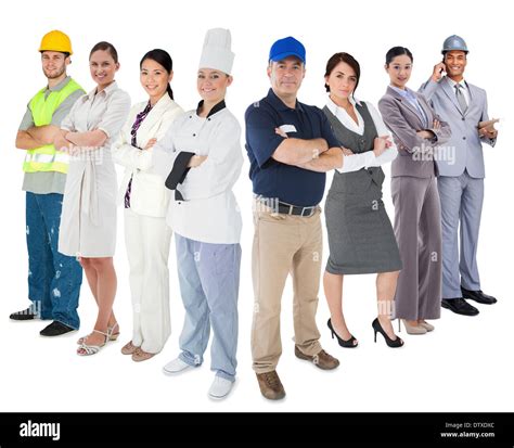 Different Types Of Workers Stock Photo Alamy