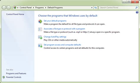 How To Set Default Programs For Opening Specific File Types On Windows