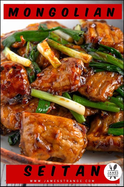The hoisin sauce is the most critical ingredient; Mongolian Seitan | Recipe in 2020